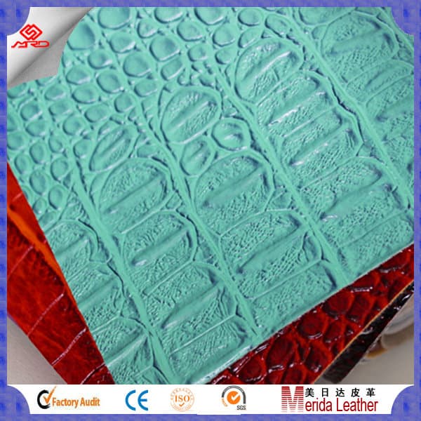 artificial PVC Leather for lady handbags